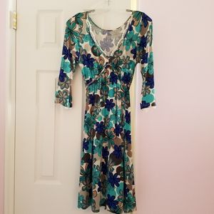 Italian Floral Lace Dress